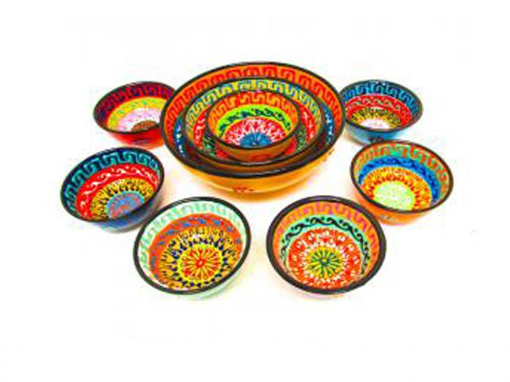 Bordure Design Ceramic Bowl