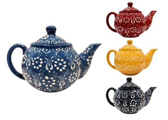Pastel Pattern Teapot