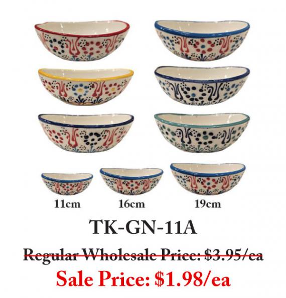 Aegean Galleon oblong shape bowl