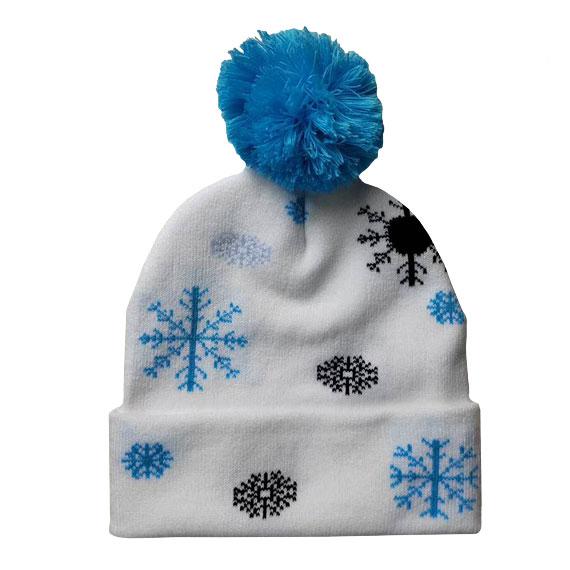 Snowflake Light Up Hat
