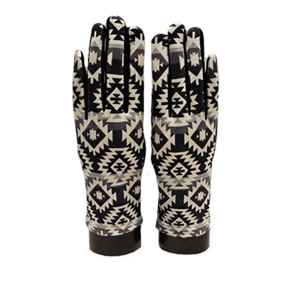 Artist design with an Aztec feel in tonal colors