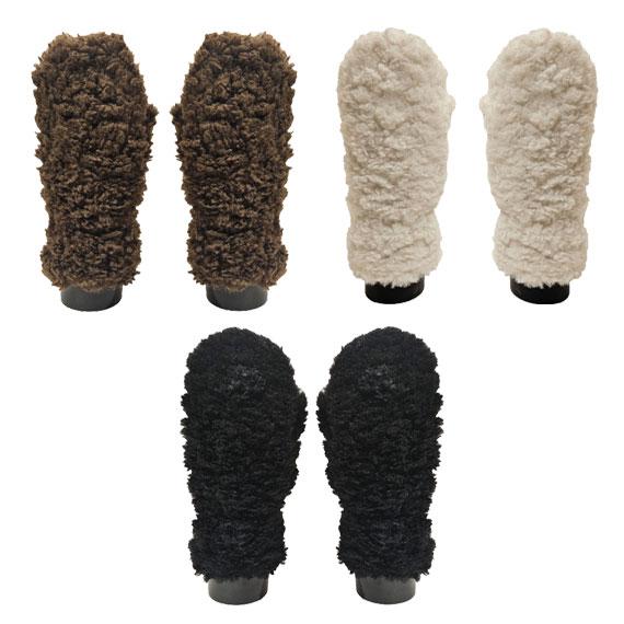 Lamby textured mitten