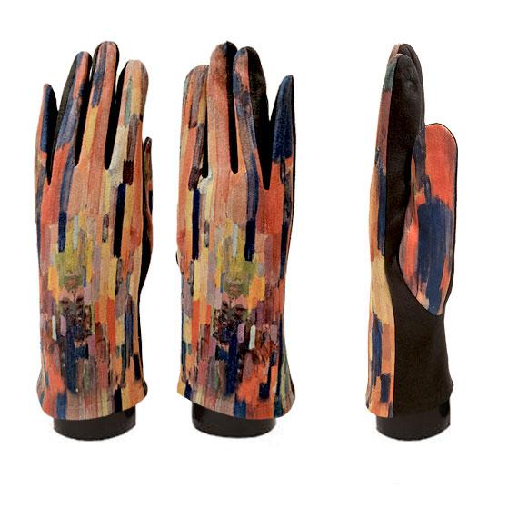 Artist Frantisek Kupka Verticals digital print Glove done in