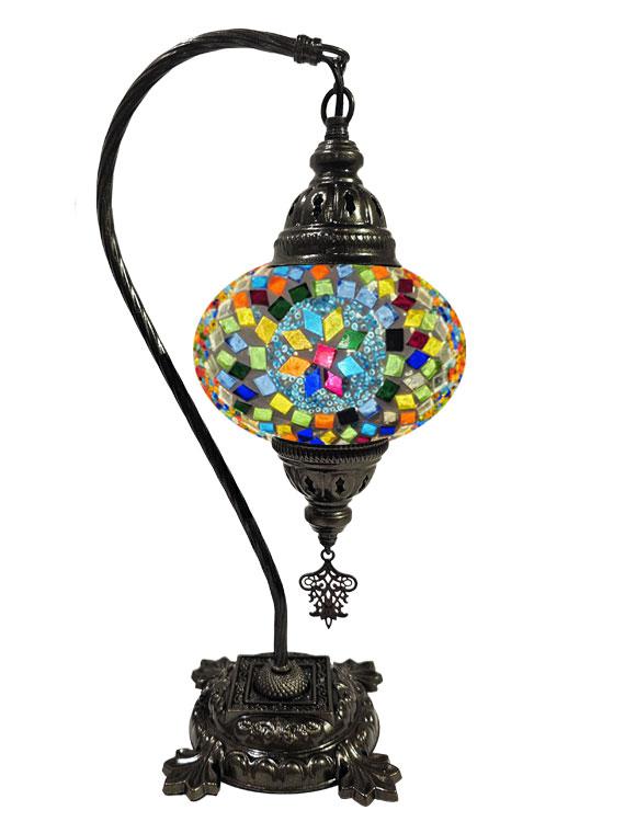 Hanging Mosaic Desk Lamp - Multi