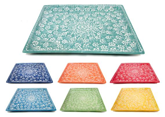 Pastel Design Ceramic Tray
