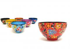 Relief Design Ceramic Bowl