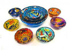 Relief Design Ceramic Bowl