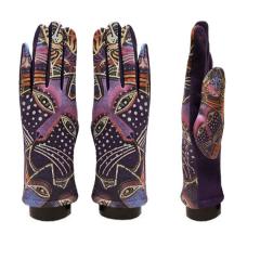 Artist Laurel Burch Fantastic Felines digital print done in a