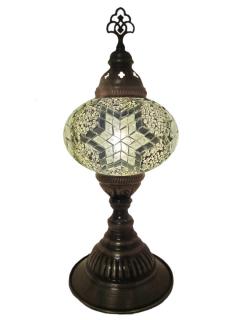 Mosaic Desk Lamp - White