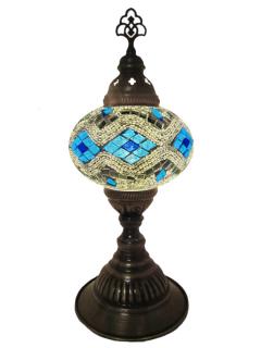 Mosaic Desk Lamp - Turquoise
