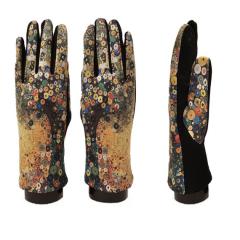 Artist Gustav Klimt Inspired Garden digital print done in a