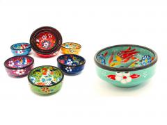 Relief Design Joker Ceramic Bowl