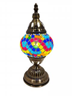 Mosaic Glass Desk Lamp - Multi