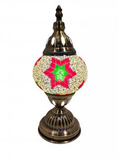 Turkish Mosaic Glass Desk Lamp