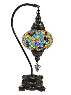 Hanging Mosaic Desk Lamp - Multi