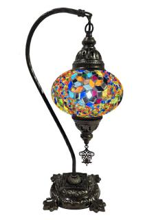 Hanging Mosaic Desk Lamp - Multi