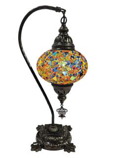 Hanging Mosaic Desk Lamp - Multi