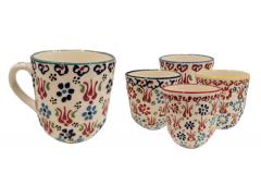 Oval Mug Aegean mix